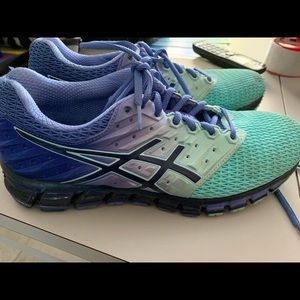 Oasics GelQuantum 180 Purple Sneakers size 11